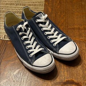 Converse All Star Kicks Dark Blue Canvas Sneakers Men’s 10.5
